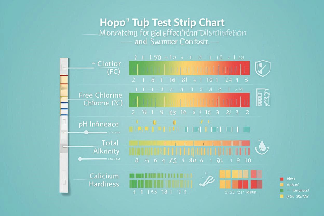 Hot Tub Test Strip Color Chart