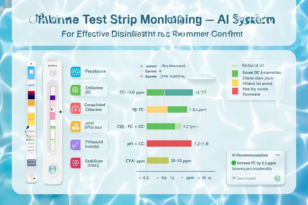 Chlorine Test Color Chart demo