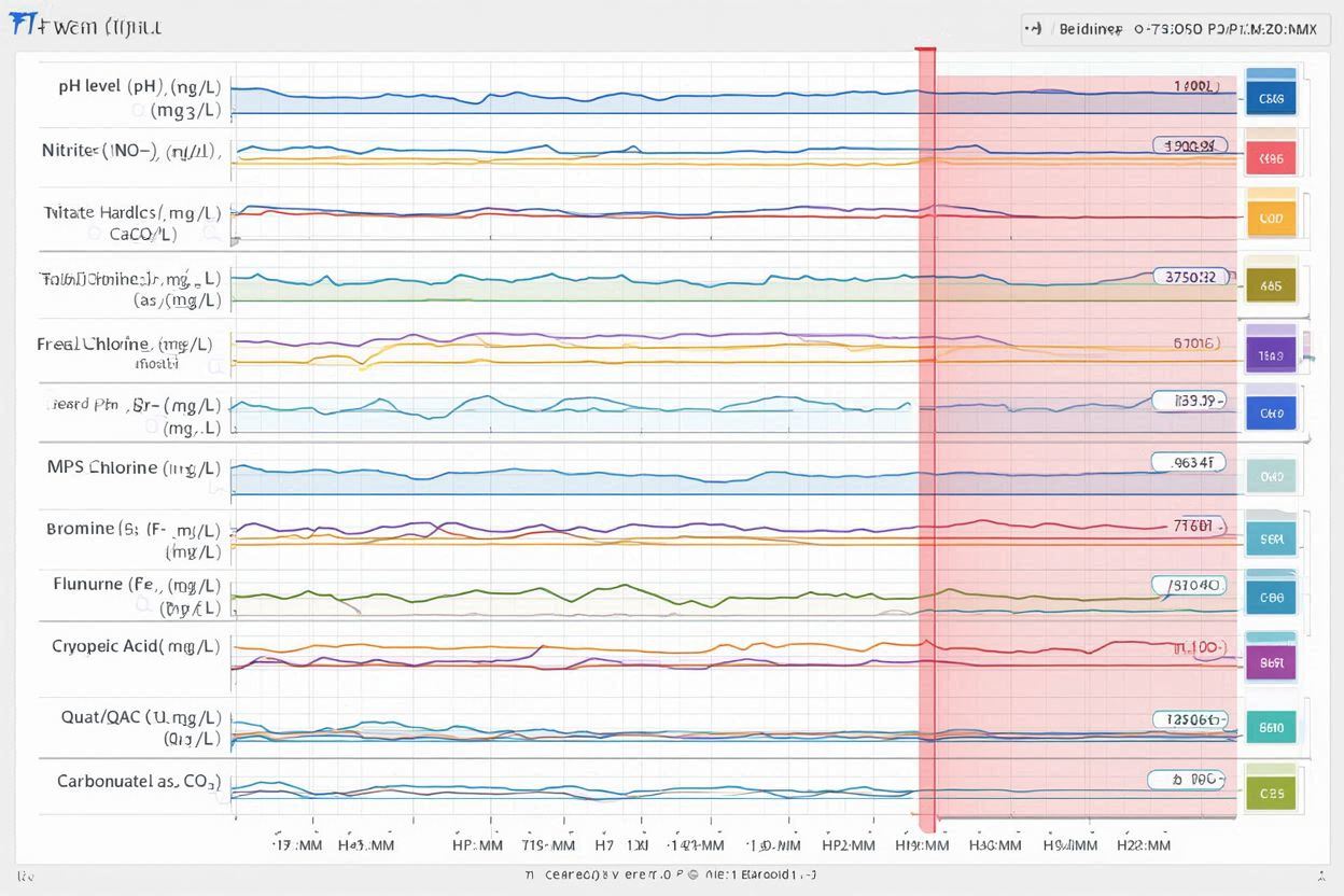 Water Test Strip Chart demo