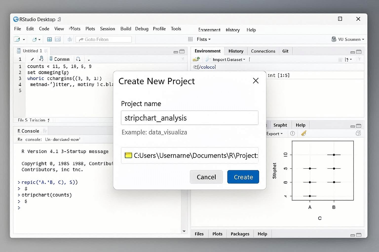 RStudio Project Naming